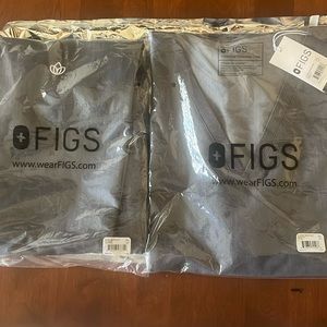Gray Figs Scrub Set 2XL NWT